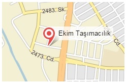 Ekim Taşımacılık Harita